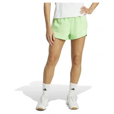 아디다스 Pacer 트레이닝 3 Stripes 우븐 High-Rise 3in 반바지 6142157561