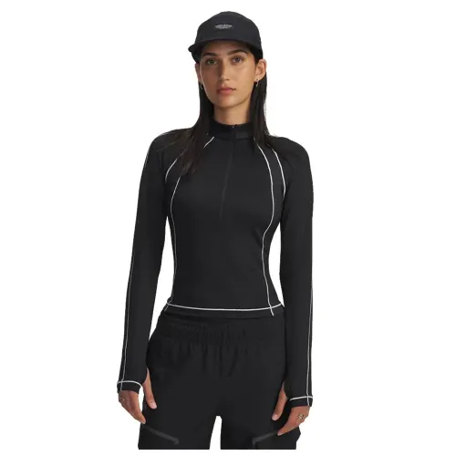 언더아머 Coldgear Textured 하프 지퍼 스웨트셔츠 6142266161