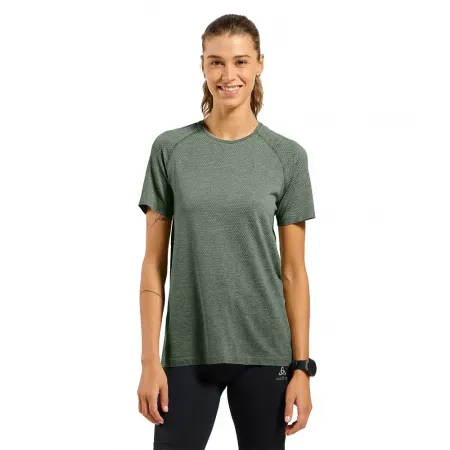 오들로 Crew 에센셜 심리스 반팔 티셔츠 6142296260