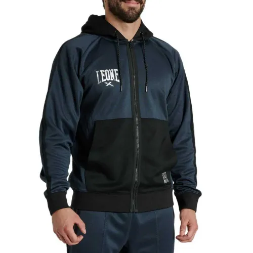 LEONE1947 Melange 풀지퍼 스웨트셔츠 6142547543