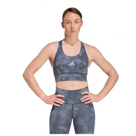 아디다스 Adi365 런닝 Pocket Graphic 미디엄 임팩트 스포츠 브라 6142695363