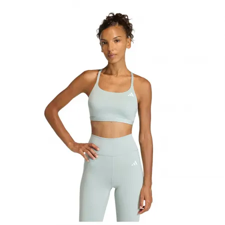 아디다스 Optime Essentials Workout 스포츠 브라 로우 임팩트 6142696443