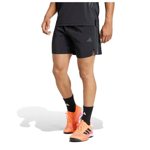 아디다스 Tech Essentials Workout 3 Stripes 7in 반바지 6142696700