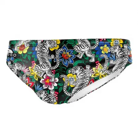 터보 Flowers-And-Tigers WP 삼각 수영복 7142687051