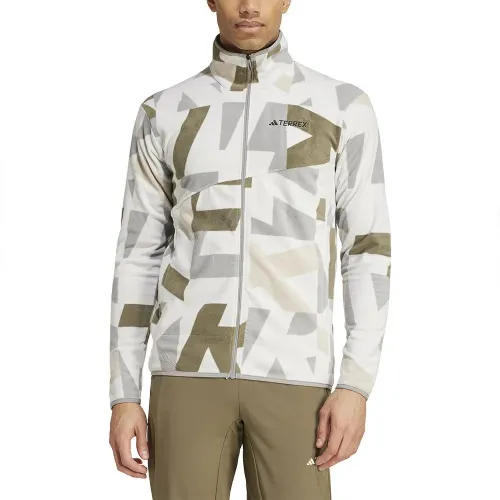 ADIDAS Terrex Multi Printed 지퍼 플리스 8141082350