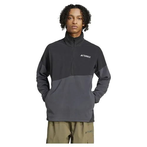 ADIDAS Terrex Multi Climawarm 하프 지퍼 플리스 8141542338