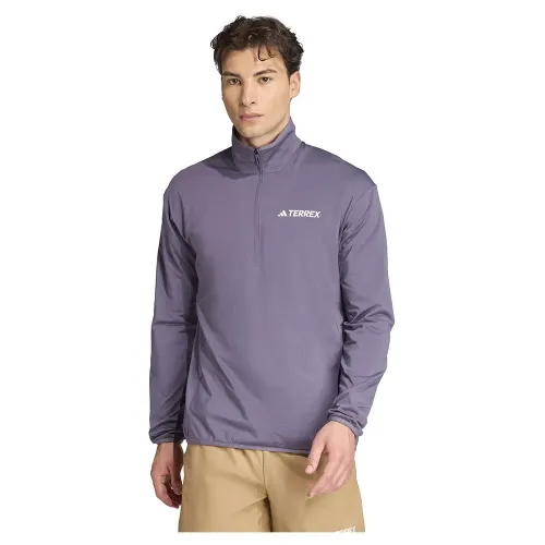 ADIDAS Terrex Multi Climawarm Tech 하프 지퍼 플리스 8142158061