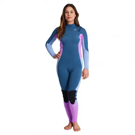 빌라봉 Synergy 4/3 mm 여성용 긴팔 프리다이빙 슈트 가슴 지퍼 9139529415