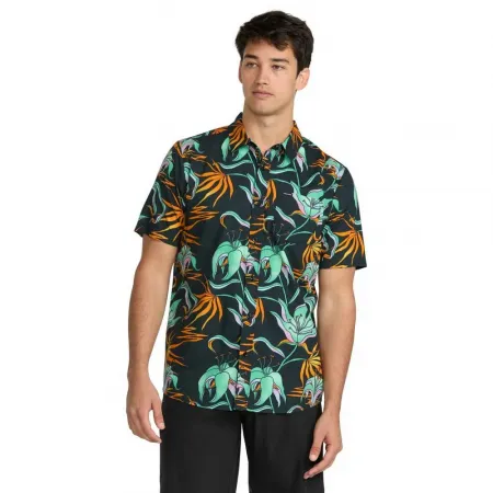 VOLCOM Brainmelter Floral 반팔 셔츠 9141676729