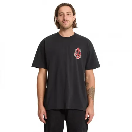 VOLCOM Snake Peace Loose Fit 반팔 티셔츠 9142144612