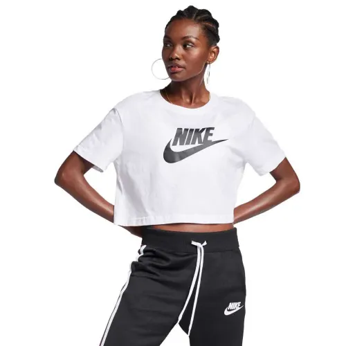 나이키 Sportswear Essential Icon Futura Crop 반팔 티셔츠 136972808