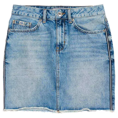 슈퍼드라이 Denim Mini 스커트 137043051