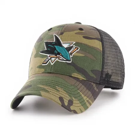 47 NHL San Jose Sharks Camo Branson MVP 모자 137182304