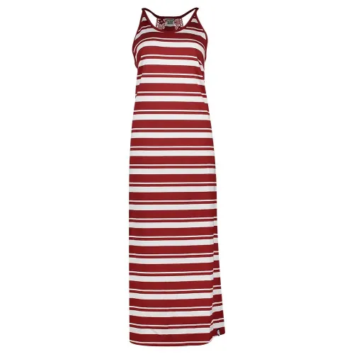 슈퍼드라이 Summer Stripe Maxi 미디 드레스 137404255