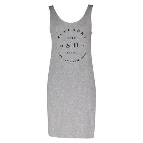 슈퍼드라이 Mini Graphic Bodycon 짧은 드레스 137404258