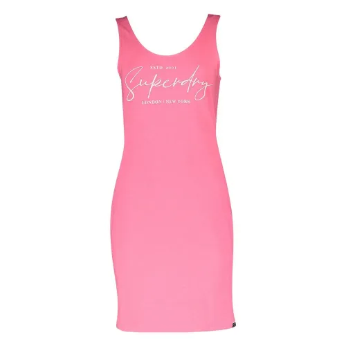슈퍼드라이 Mini Graphic Bodycon 짧은 드레스 137404259