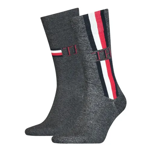 타미힐피거 Iconic Stripe 클래식 양말 2 켤레 137713296