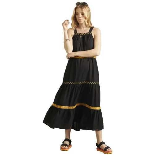 슈퍼드라이 Sleeveless Embroidered 드레스 137908964