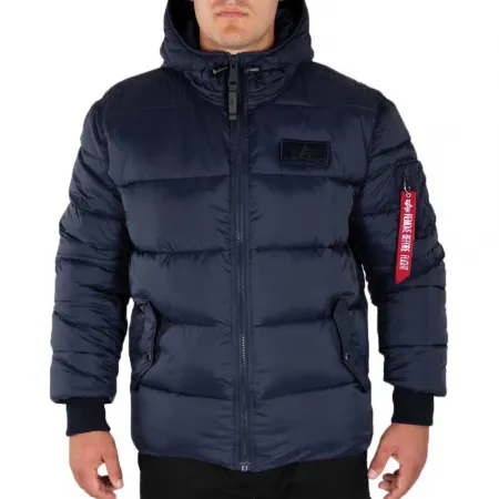 알파 인더스트리 Hooded Puffer FD 자켓 138020226