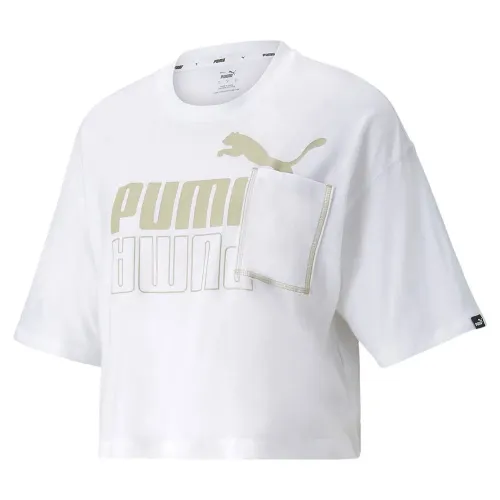 푸마 Power Boxy Pock 반팔 티셔츠 138053809