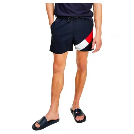 타미힐피거 Colour Blocked Slim Fit Mid Length 수영복 138092148