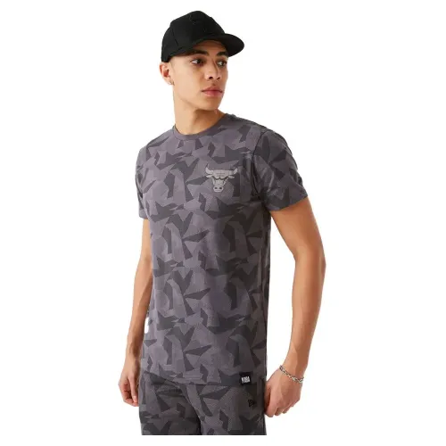 뉴에라 Geometric Camo 시카고 불스 반팔 티셔츠 138207435