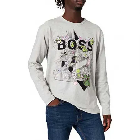 보스 Tovel Lotus 긴팔 티셔츠 138274527