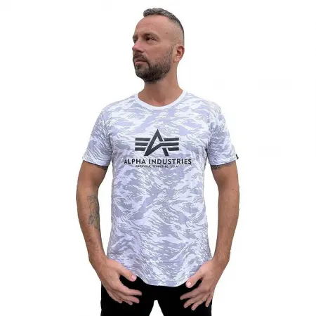 알파 인더스트리 Basic Camo 반팔 티셔츠 138366448