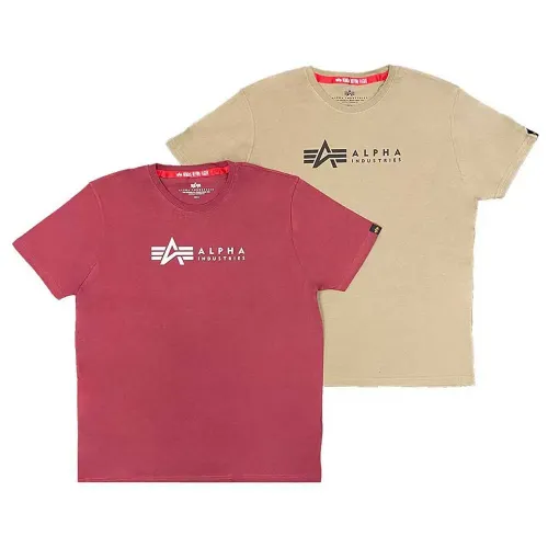 알파 인더스트리 Label 2 Pack 반팔 티셔츠 138366513