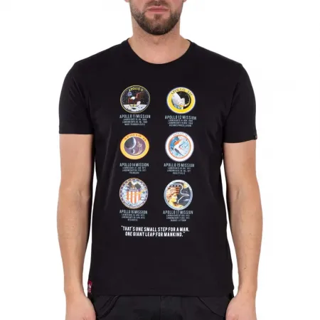 알파 인더스트리 Apollo Mission 티셔츠 138400676