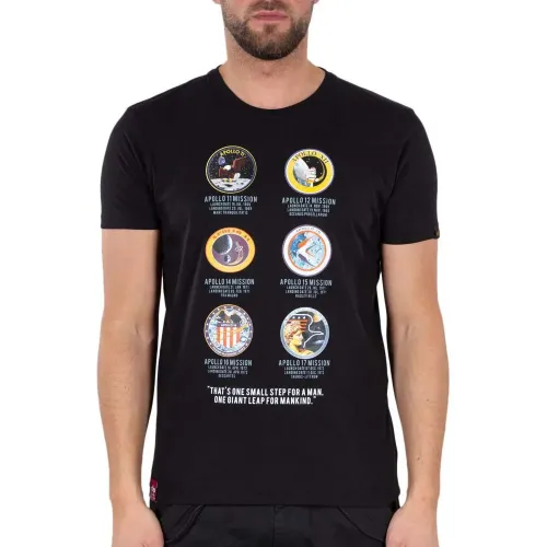 알파 인더스트리 Apollo Mission 티셔츠 138400676