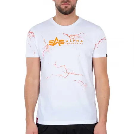 알파 인더스트리 Lightning All Over Print 티셔츠 138400862