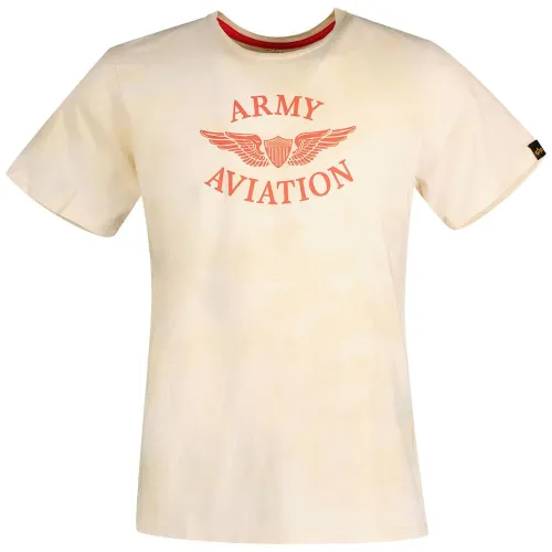 알파 인더스트리 빈티지 Aviation 티셔츠 138401075