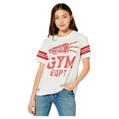 슈퍼드라이 빈티지 Athletic Stripe 티셔츠 138566316