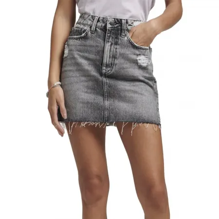 슈퍼드라이 빈티지 Denim Mini 스커트 138566488