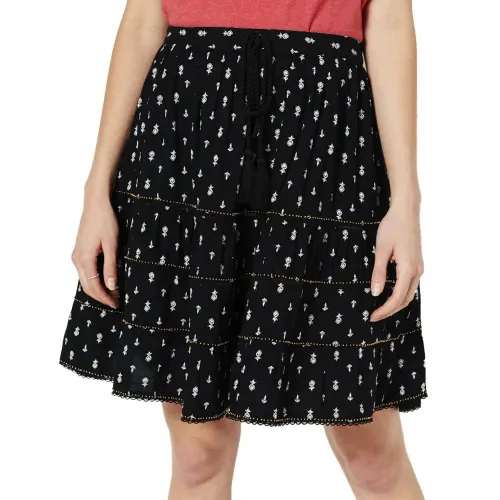 슈퍼드라이 빈티지 Embellished Mini 스커트 138566504
