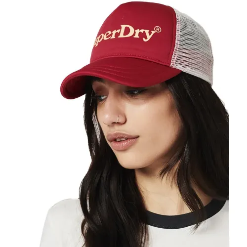 슈퍼드라이 빈티지 Graphic Trucker 모자 138566518