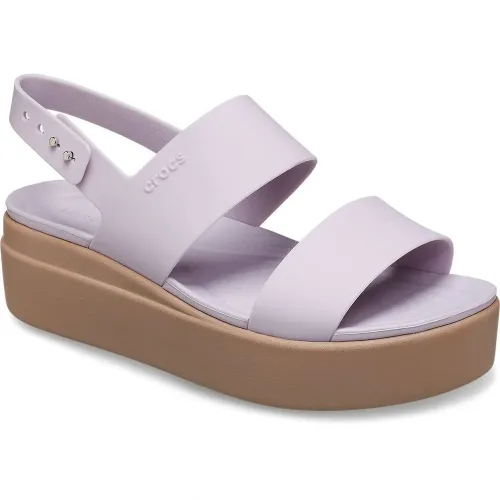 크록스 Brooklyn Low Wedge 샌들 138699816