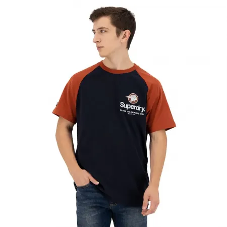 슈퍼드라이 빈티지 Core 로고 Raglan 티셔츠 138856559