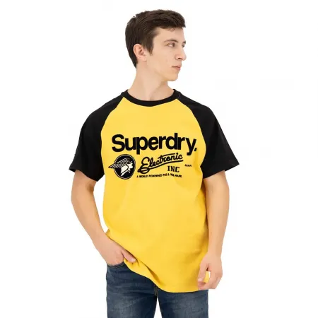 슈퍼드라이 빈티지 Core 로고 Raglan 티셔츠 138856560