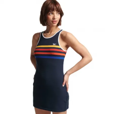 슈퍼드라이 빈티지 Stripe Vest 드레스 138856610