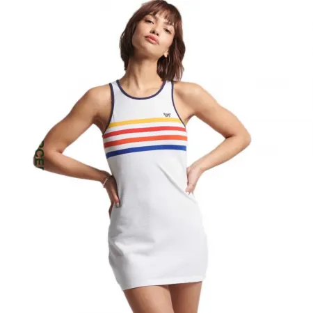 슈퍼드라이 빈티지 Stripe Vest 드레스 138903137