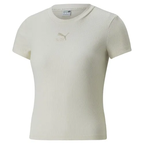 푸마 클래식s Ribbed Slim 티셔츠 139002191
