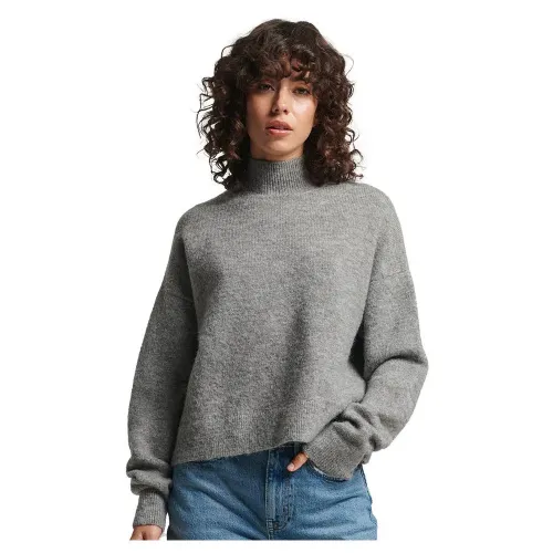 슈퍼드라이 빈티지 Essential Mock Neck 스웨터 139030025