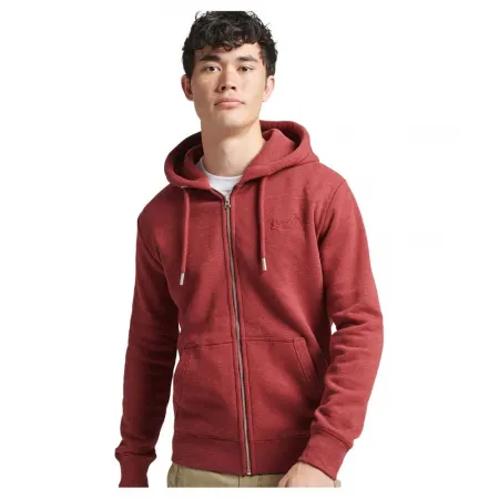 슈퍼드라이 빈티지 Logo Emb Hood 풀지퍼 스웨터 139030132