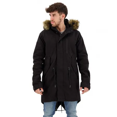 슈퍼드라이 빈티지 Miltry Faux Fur 자켓 139030255