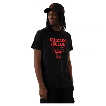 뉴에라 Chicago Bulls NBA Foil 반팔 티셔츠 139039735