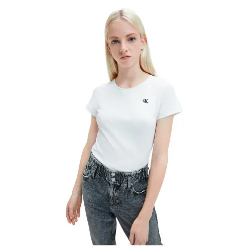 캘빈클라인 Embroidery Slim 반팔 티셔츠 139184877