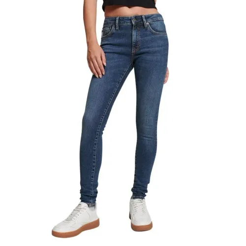 슈퍼드라이 빈티지 Mid Rise Skinny 청바지 139242719