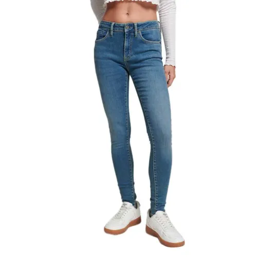 슈퍼드라이 빈티지 Mid Rise Skinny 청바지 139242721